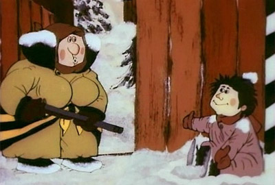 кадр из смешного мультика